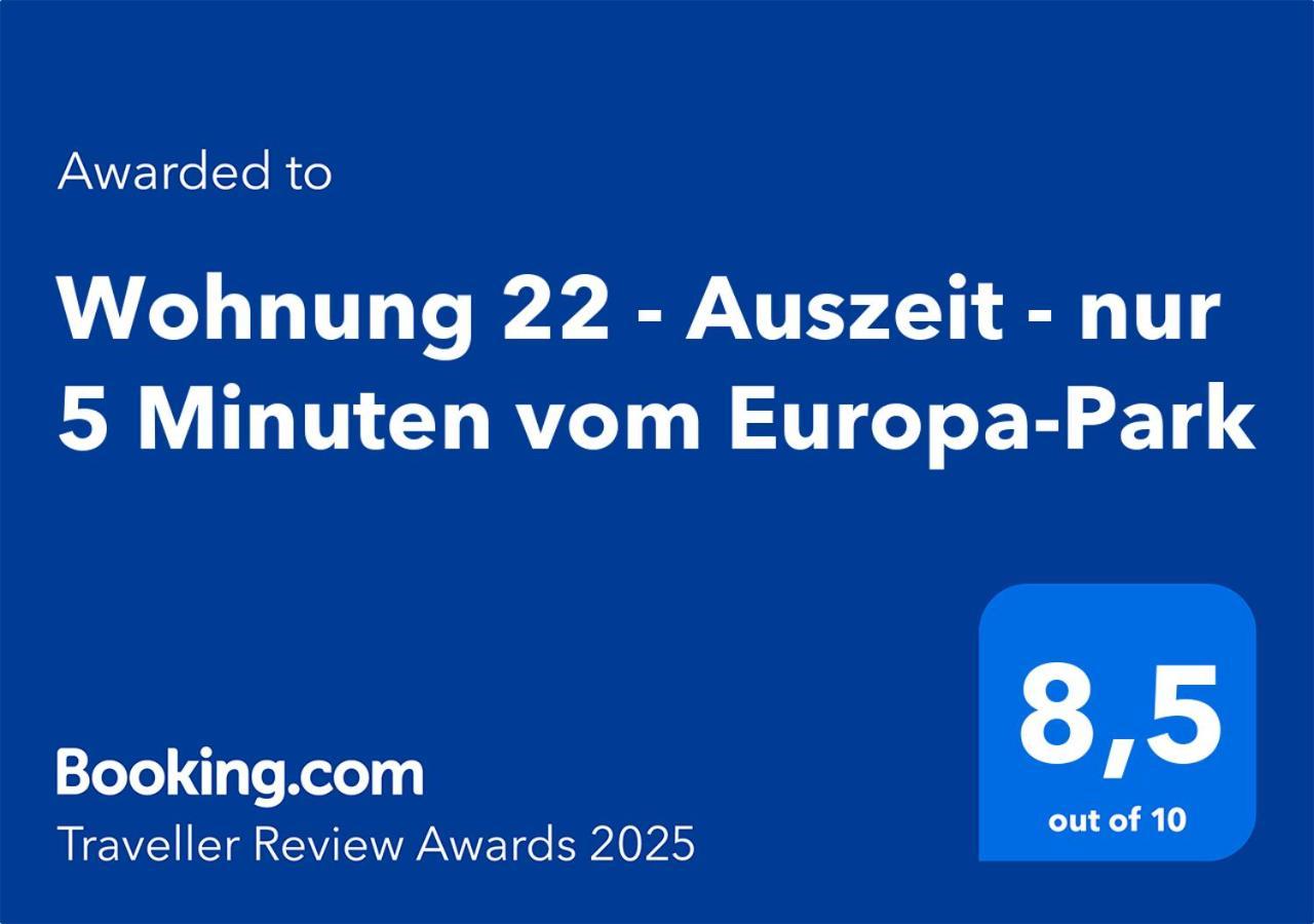 Wohnung 22 - Auszeit - Nur 5 Minuten Vom Europa-Park คัปเพล-กราเฟินเฮาเซน ภายนอก รูปภาพ